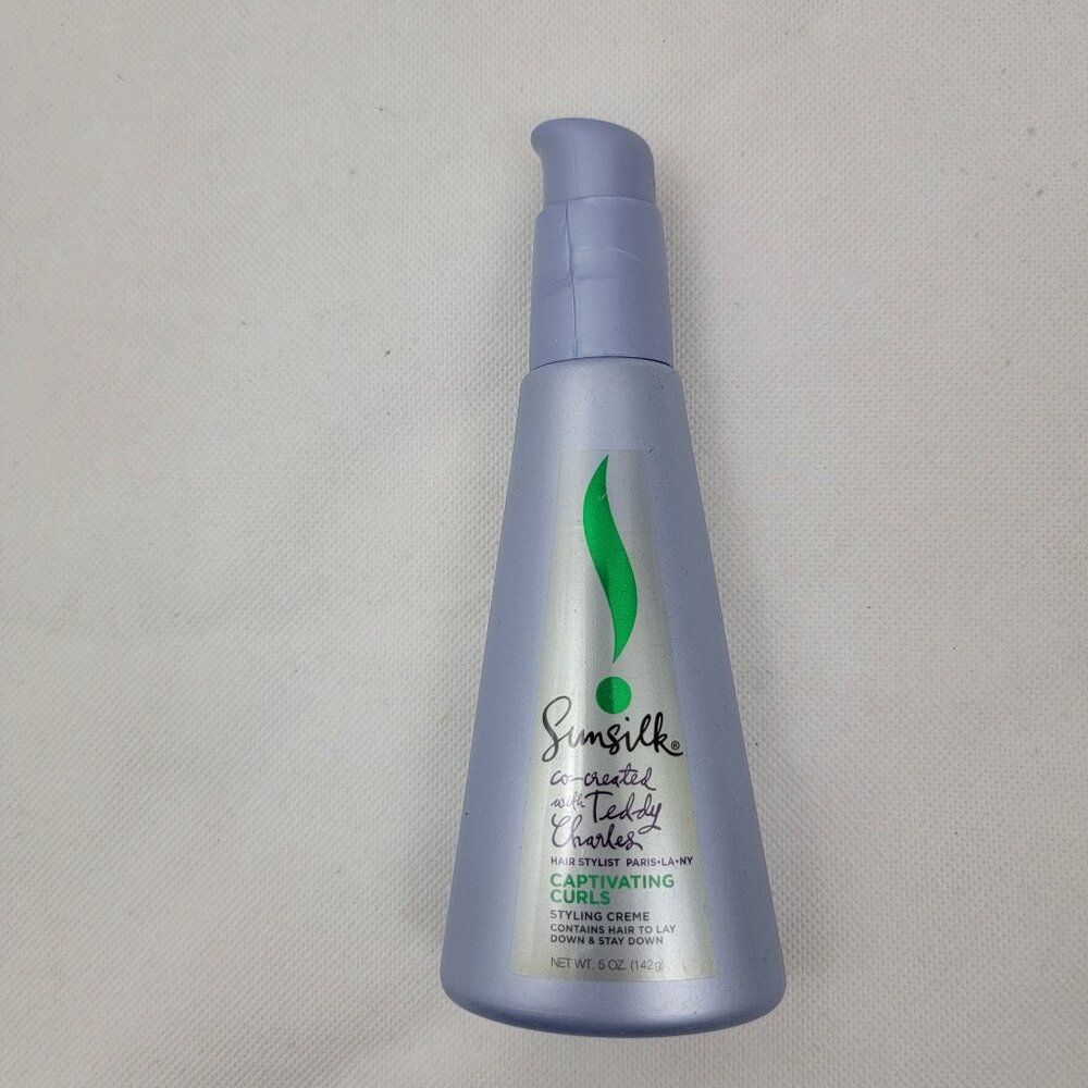 SUNSILK Captivating Curls Styling Creme 5 oz Used